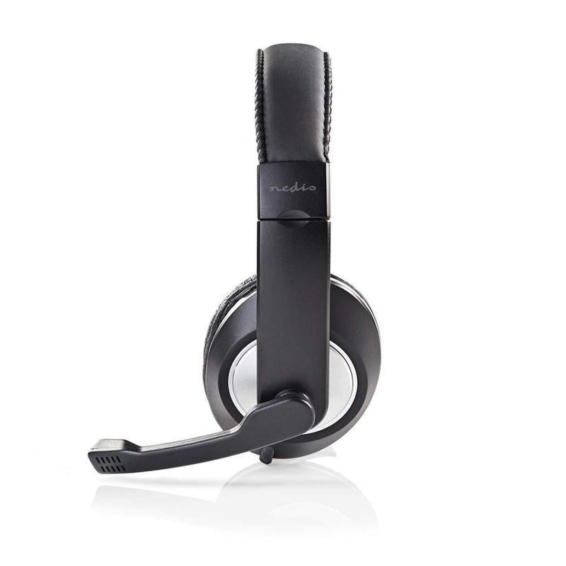 Nedis CHST200BK Pc-headset Over-ear Microfoon Dubbele 3,5 Mm Connector