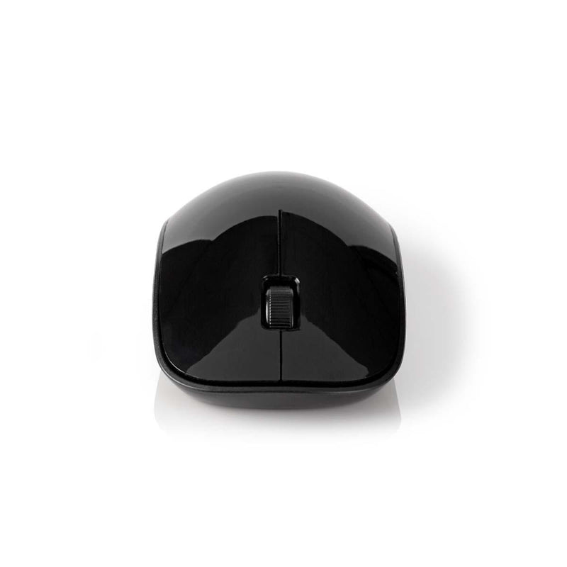 Nedis MSWS100BK Draadloze Muis 1000 Dpi Met 3 Knoppen Zwart