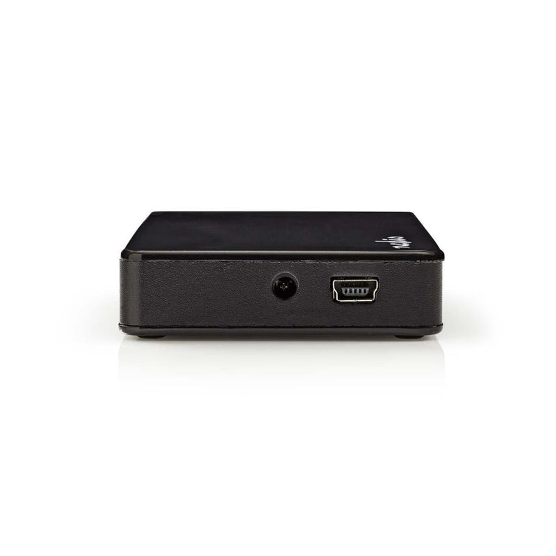 Nedis UHUBU2730BK Usb-hub 7-poorts Gevoed Over Usb 2.0 Afzonderlijke Voeding