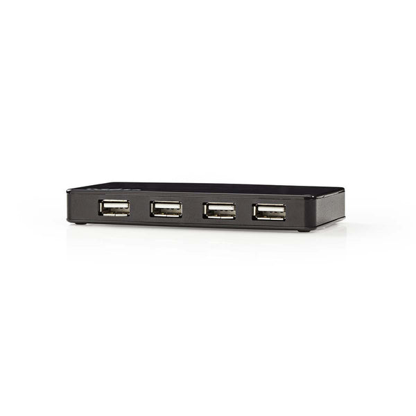Nedis UHUBU2430BK Usb-hub 4-poorts Usb 2.0 Afzonderlijke Voeding