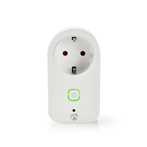 Nedis WIFIP120FWT Wi-fi Smart Plug Stroommeter Schuko Type F 16a
