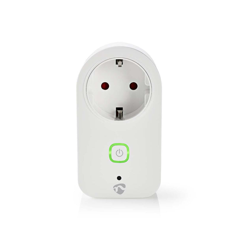 Nedis WIFIP120FWT Wi-fi Smart Plug Stroommeter Schuko Type F 16a