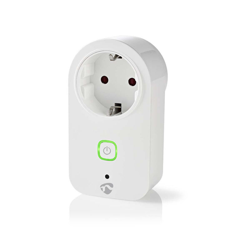 Nedis WIFIP120FWT Wi-fi Smart Plug Stroommeter Schuko Type F 16a