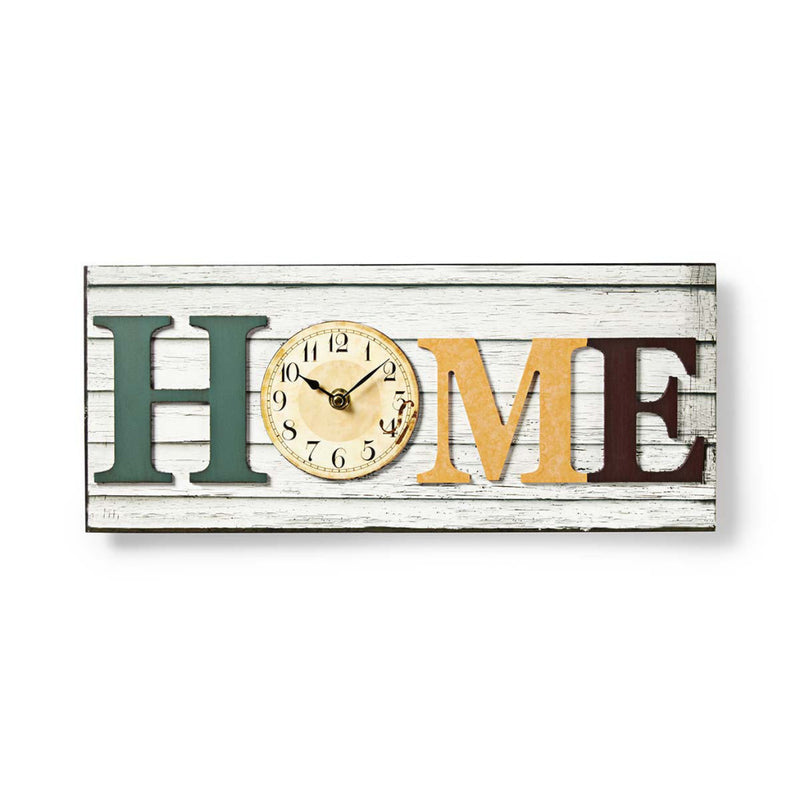 Nedis CLWA001WDH40 Houtstijl Wandklok In Lijst Model 'home'