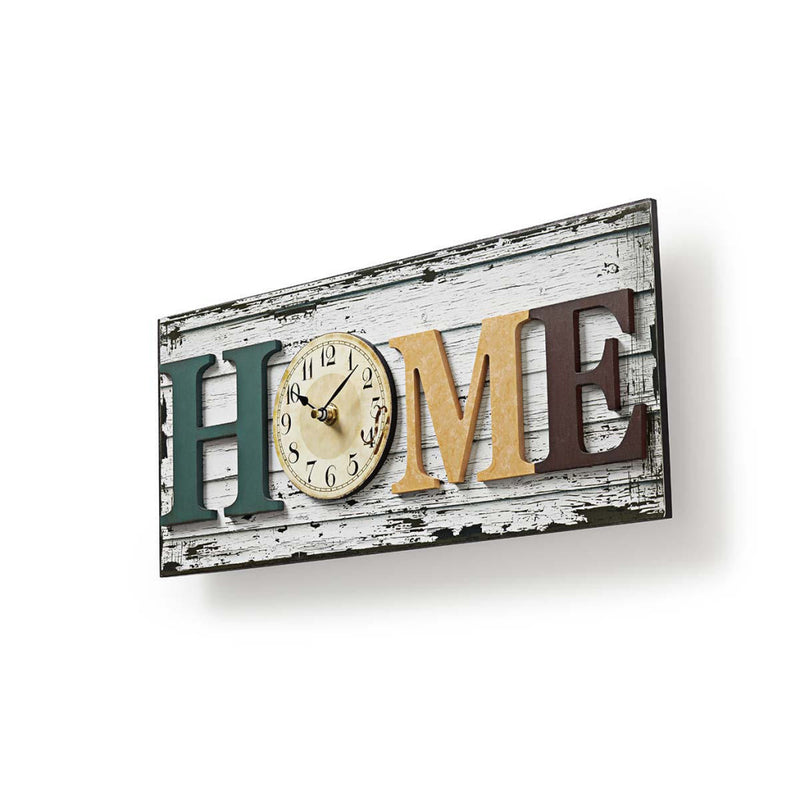 Nedis CLWA001WDH40 Houtstijl Wandklok In Lijst Model 'home'