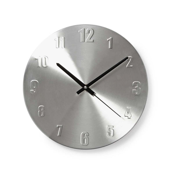 Nedis CLWA009MT30 Ronde Wandklok Diameter 30 Cm Aluminium