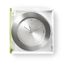 Nedis CLWA011MT35AL Ronde Wandklok Diameter 35 Cm Roestvrij Staal