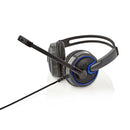 Nedis GHST200BK Gamingheadset Over-ear Microfoon 3,5 Mm Connectoren