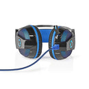 Nedis GHST500BK Gaming Headset Over-ear 7.1 Virtual Surround Led Light Usb Connector