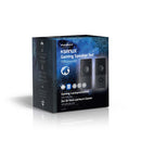 Nedis GSPR10020BK Gaming-luidsprekers 2.0 Over Usb Gevoed 3,5 Mm Jack Rms 6 W