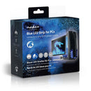 Nedis GCLD10BU Led-lichtstrip Voor Gaming Blauw 100 Cm Gevoed Over Sata Desktop-pc