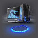 Nedis GCLD05BU Led-lichtstrip Voor Gaming Blauw 50 Cm Gevoed Over Sata Desktop-pc