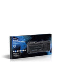 Nedis GKBD200BKUS Gaming-toetsenbord Rgb-verlichting Usb 2.0 Us International Metalen Design