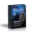 Nedis GMWD100BK Gaming-muis Met Kabel Verlicht 1600 Dpi 6 Knoppen