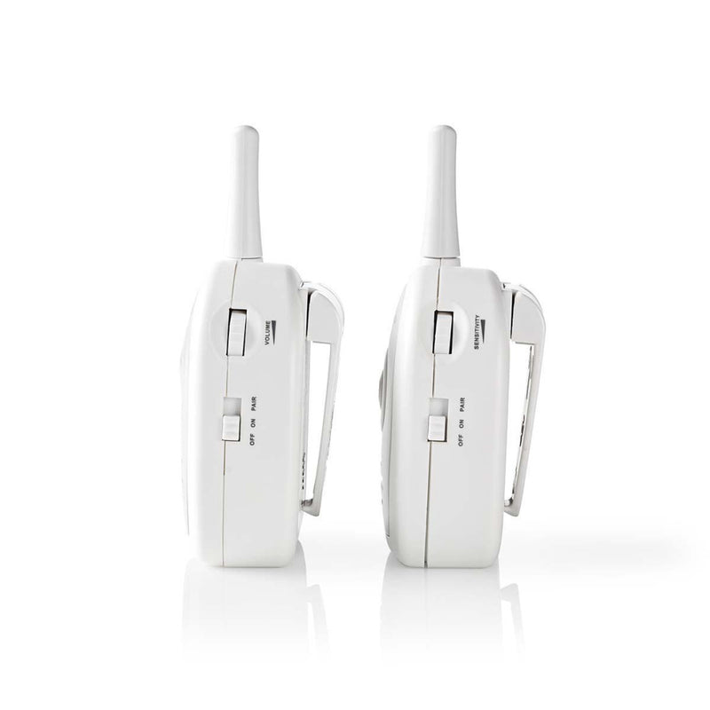 Nedis BAMO111AUWT Audio-babyfoon 2,4 Ghz