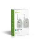 Nedis BAMO111AUWT Audio-babyfoon 2,4 Ghz