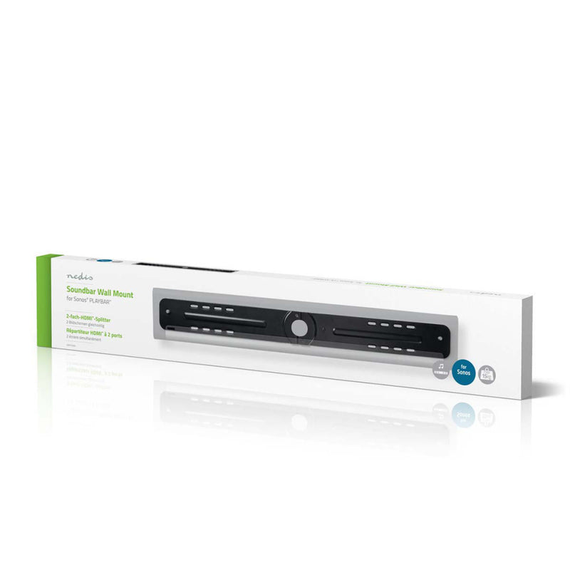 Nedis SBMT50BK Soundbarbeugel Muur Sonos® Playbar? Max. 15 Kg