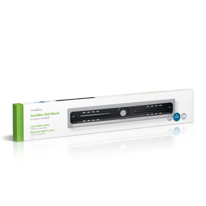 Nedis SBMT50BK Soundbarbeugel Muur Sonos® Playbar? Max. 15 Kg