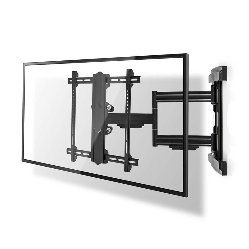 Nedis TVWM6550BK Full-motion Tv-muurbeugel 37 - 80&quot; Max. 50 Kg 3 Scharnierpunten