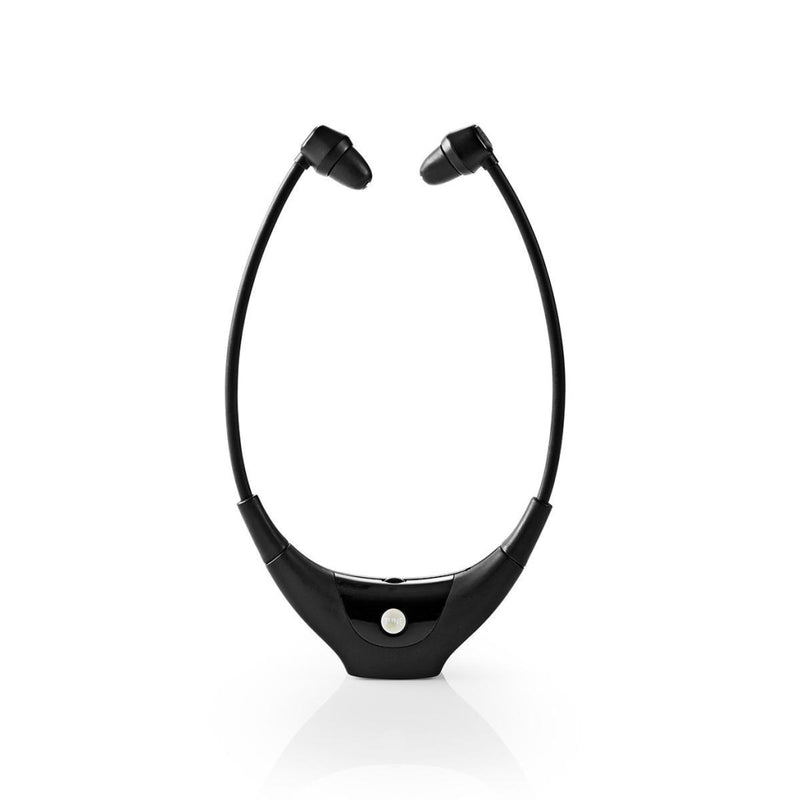 Nedis HPRF010BK Draadloze Koptelefoon Radiofrequentie (rf) In-ear Oplaadstation Black