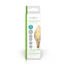 Nedis LEDBTFE14CAN Dimbare Vintage Led-gloeilamp E14 Kaars 3 W 100 Lm