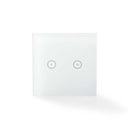 Nedis WIFIWS20WT Wi-fi Smart Lichtschakelaar Dubbel
