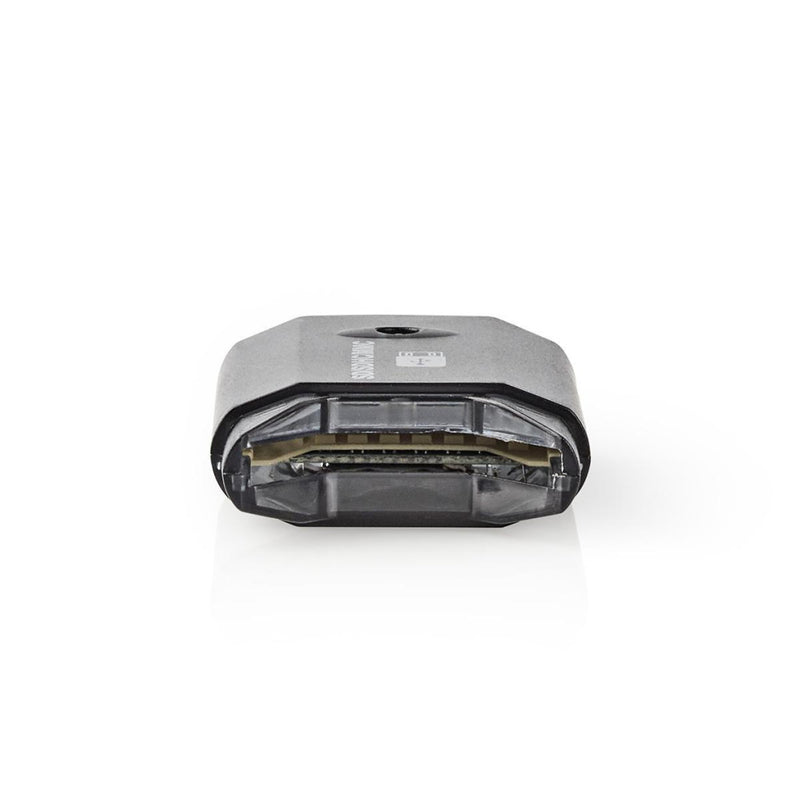 Nedis CRDRU2100BK Kaartlezer Mmc / Sd / Sdhc Usb 2.0