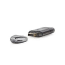 Nedis CRDRU2100BK Kaartlezer Mmc / Sd / Sdhc Usb 2.0