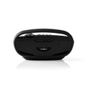 Nedis RDFM5300BK Fm-radio 60 W Bluetooth® Zwart / Zilver