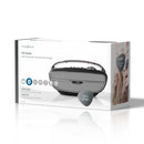 Nedis RDFM5300BK Fm-radio 60 W Bluetooth® Zwart / Zilver