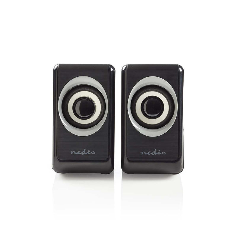 Nedis CSPR20020BK Pc-luidspreker 2.0 18 W 3,5 Mm Jack