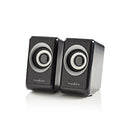 Nedis CSPR20020BK Pc-luidspreker 2.0 18 W 3,5 Mm Jack