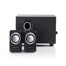 Nedis CSPR10021BK Pc Speaker 2.1 33 W 3.5mm Jack