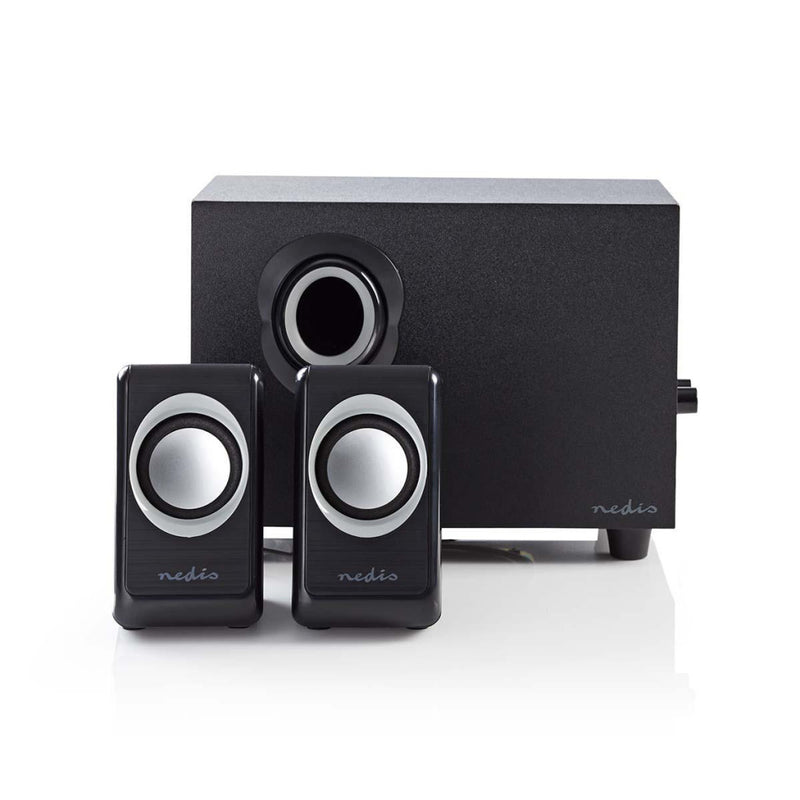 Nedis CSPR10021BK Pc Speaker 2.1 33 W 3.5mm Jack