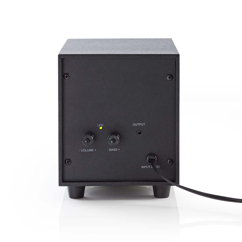 Nedis CSPR10021BK Pc Speaker 2.1 33 W 3.5mm Jack
