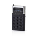 Nedis RDFM1100GY Fm-radio 1,5 W Zakformaat Zwart / Grijs