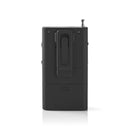 Nedis RDFM1100BU Fm-radio 1,5 W Zakformaat Zwart / Blauw