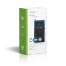 Nedis RDFM1100BU Fm-radio 1,5 W Zakformaat Zwart / Blauw