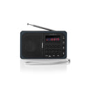 Nedis RDFM2100GY Fm-radio 3,6 W Usb-poort & Microsd-kaartsleuf Zwart / Grijs