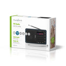 Nedis RDFM2100GY Fm-radio 3,6 W Usb-poort & Microsd-kaartsleuf Zwart / Grijs