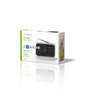 Nedis RDFM2100WT Fm-radio 3,6 W Usb-poort & Microsd-kaartsleuf Zwart / Wit