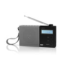 Nedis RDDB2210BK Digitale Dab+ Radio 4,5 W Fm Klok & Alarm Grijs / Zwart