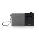 Nedis RDDB2210BK Digitale Dab+ Radio 4,5 W Fm Klok & Alarm Grijs / Zwart
