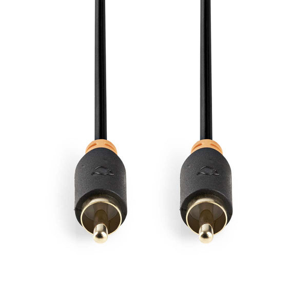 Nedis CABP24170AT20 Digitale Audiokabel Rca Male - Rca Male 2,0 M Antraciet
