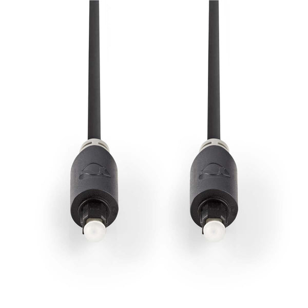 Nedis CABP25000AT20 Optische Audiokabel Toslink Male - Toslink Male 2,0 M Antraciet