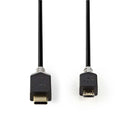 Nedis CCBP60750AT10 Kabel Usb 2.0 Type-c Male - Micro-b Male 1,0 M Antraciet