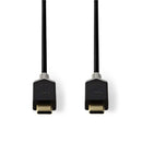 Nedis CCBP64700AT10 Usb 3.1-kabel (gen1) Type-c Male - Type-c Male 1,0 M Antraciet