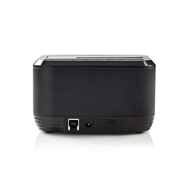 Nedis HDDUSB3200BK Harde Schijf-dockingstation Usb 3.0 Sata Single Bay Met Voedingsadapter