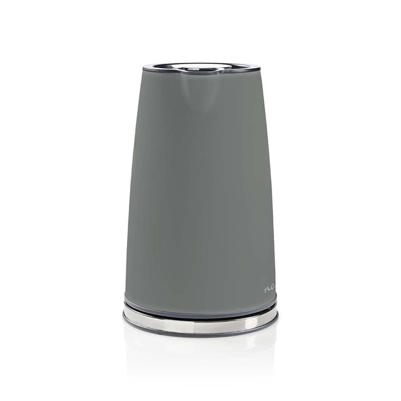 Nedis KAWK510EGY Waterkoker 1,7L 2200W Soft-Touch Grijs