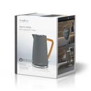 Nedis KAWK510EGY Waterkoker 1,7L 2200W Soft-Touch Grijs